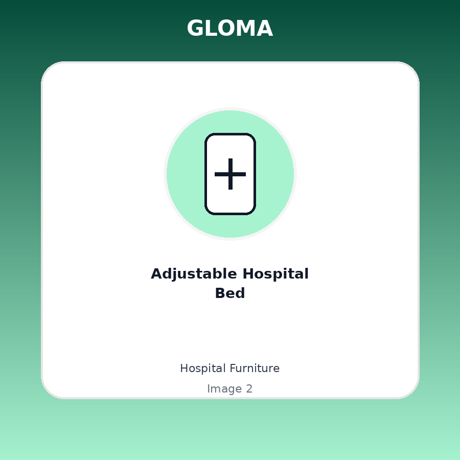 Adjustable Hospital Bed — Angle picture 1