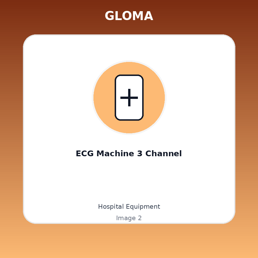 ECG Machine 3 Channel — Angle picture 1
