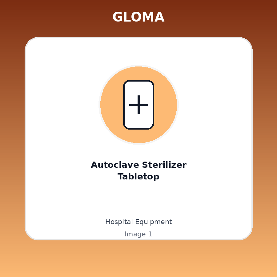 Autoclave Sterilizer Tabletop