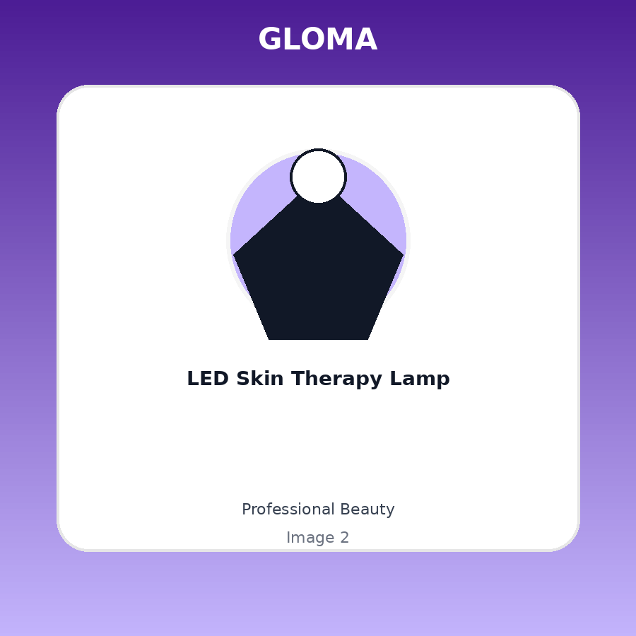 LED Skin Therapy Lamp — Angle picture 1