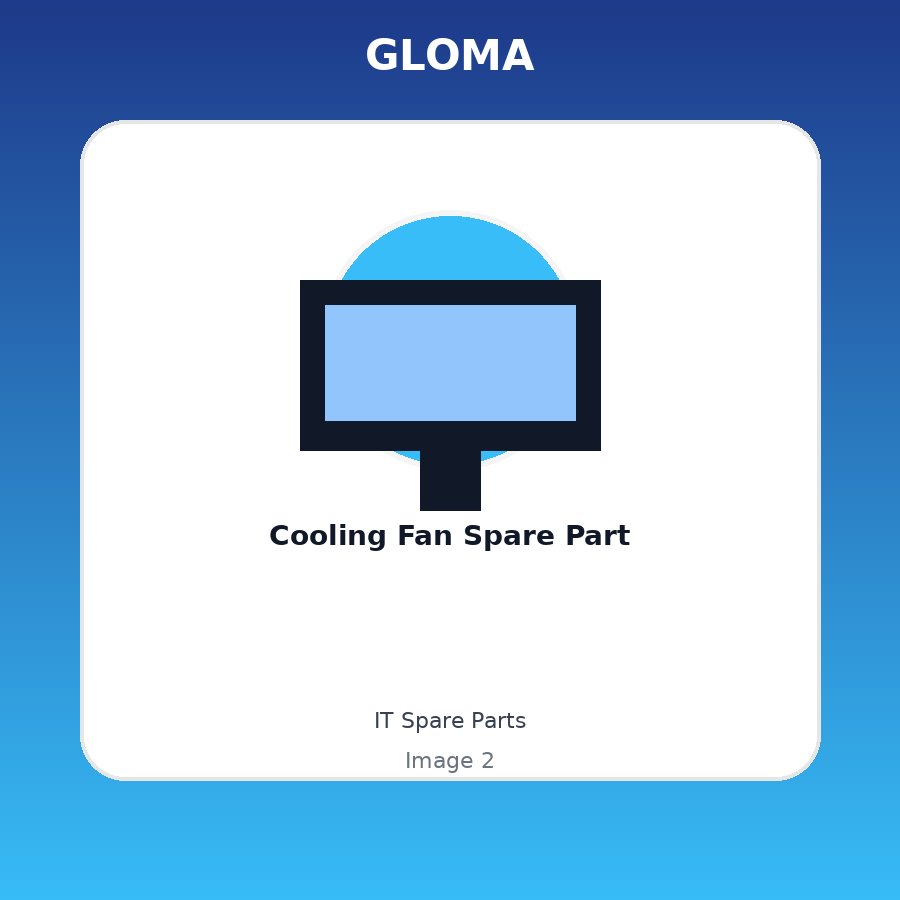 Cooling Fan Spare Part — Angle picture 1