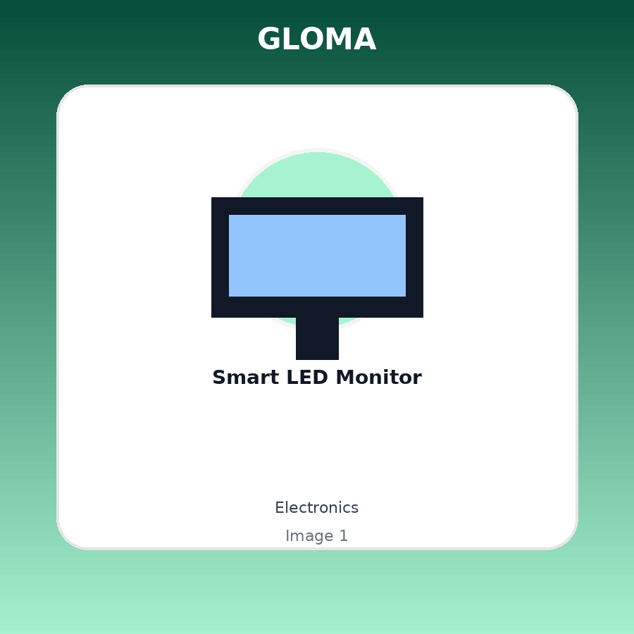 Smart LED Monitor