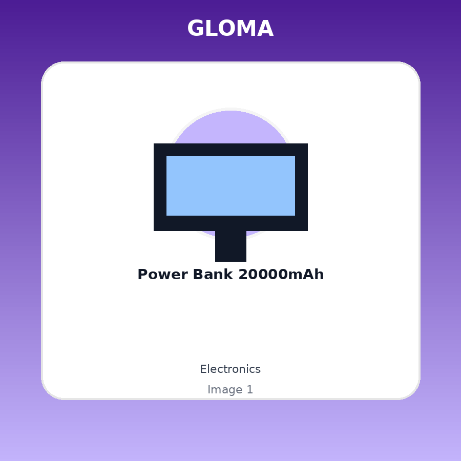 Power Bank 20000mAh