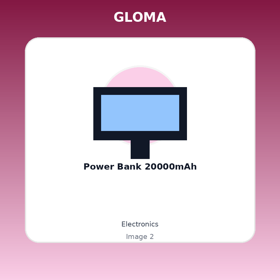 Power Bank 20000mAh — Angle picture 1