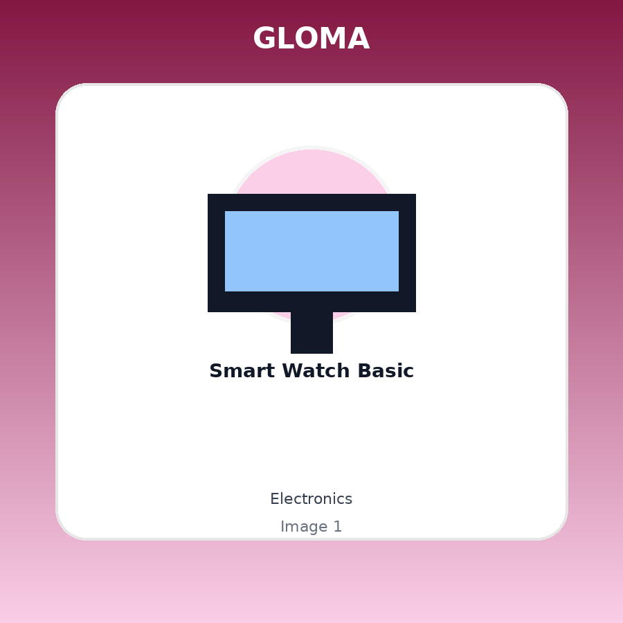 Smart Watch Basic