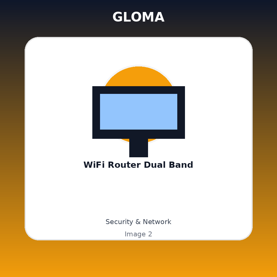 WiFi Router Dual Band — Angle picture 1