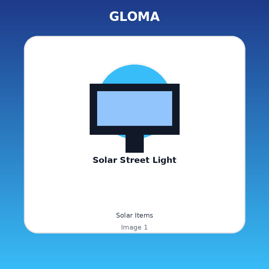 Solar Street Light