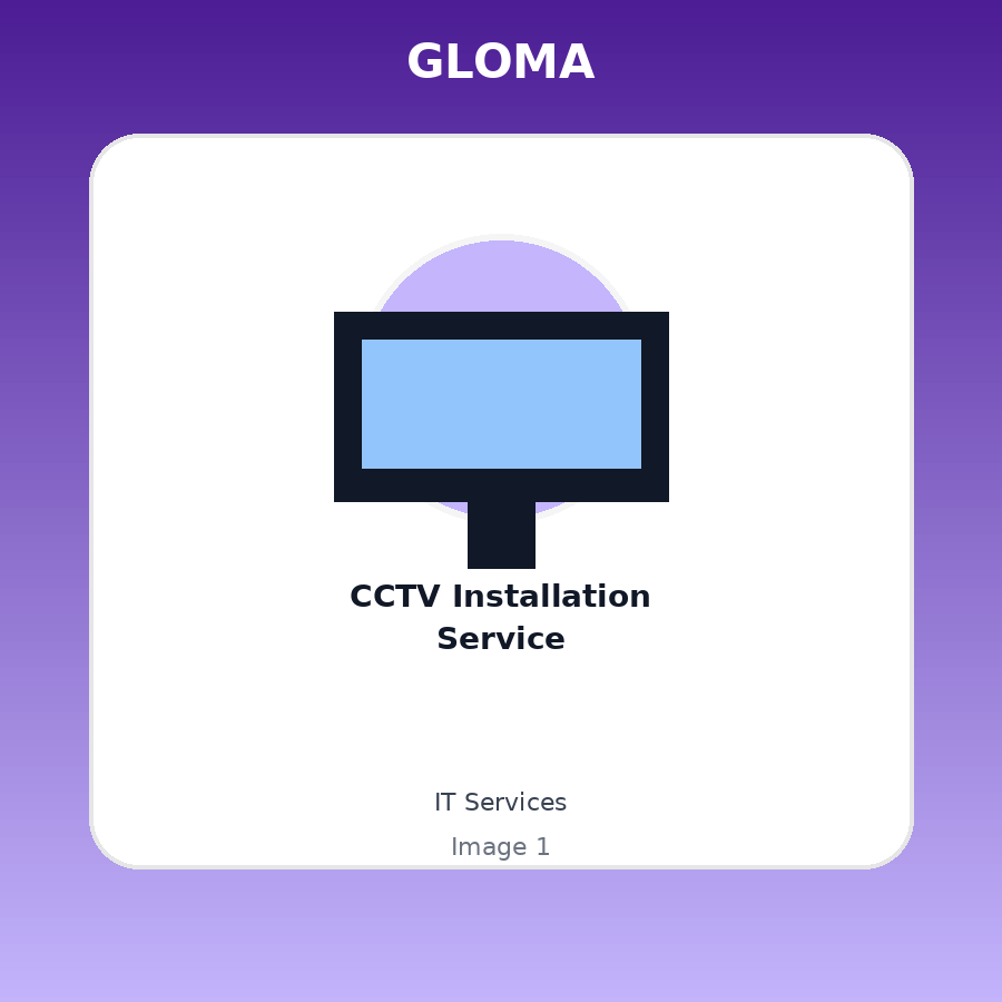 CCTV Installation Service