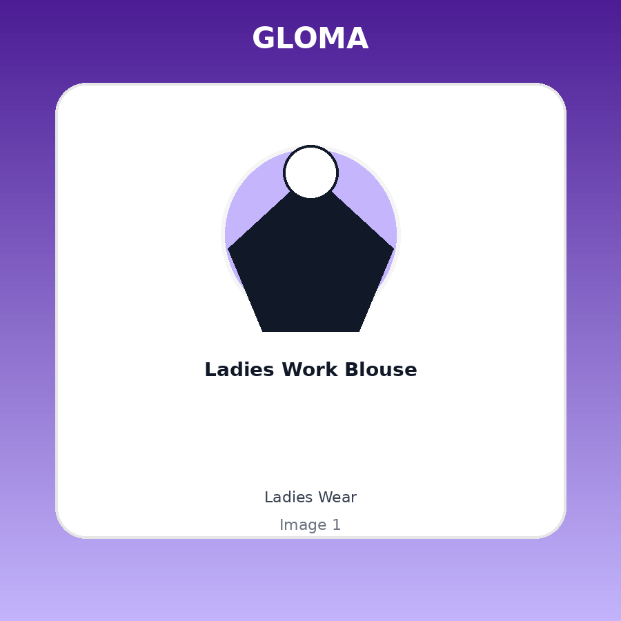 Ladies Work Blouse