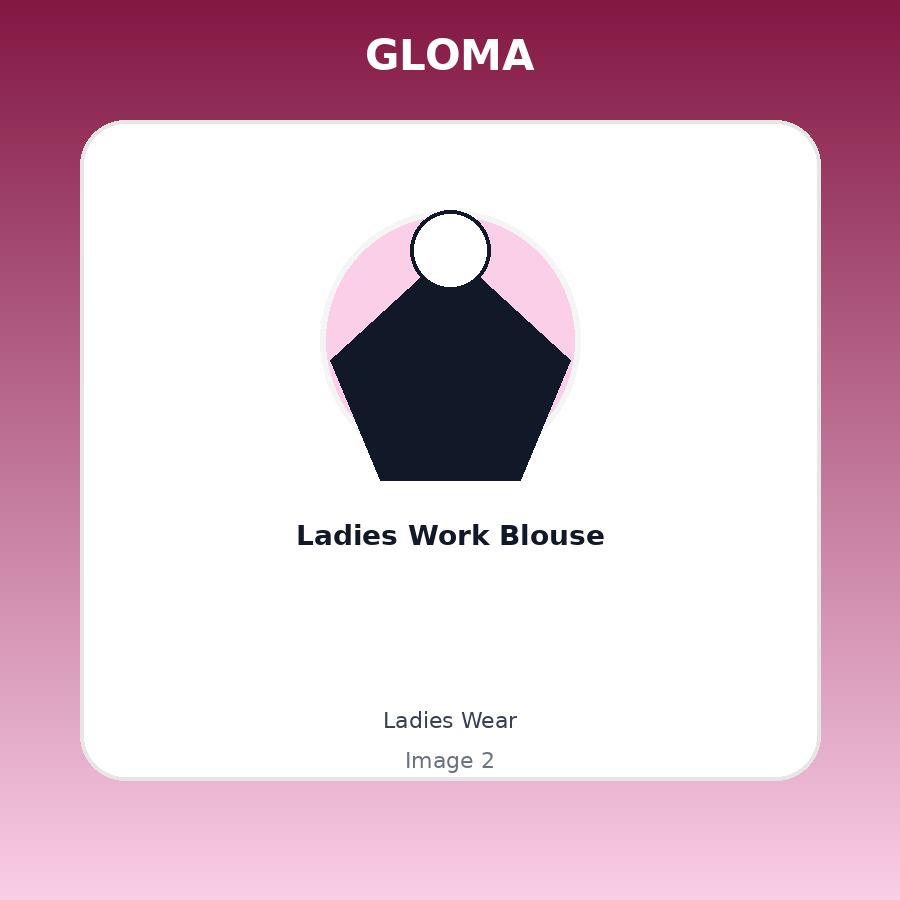 Ladies Work Blouse — Angle picture 1