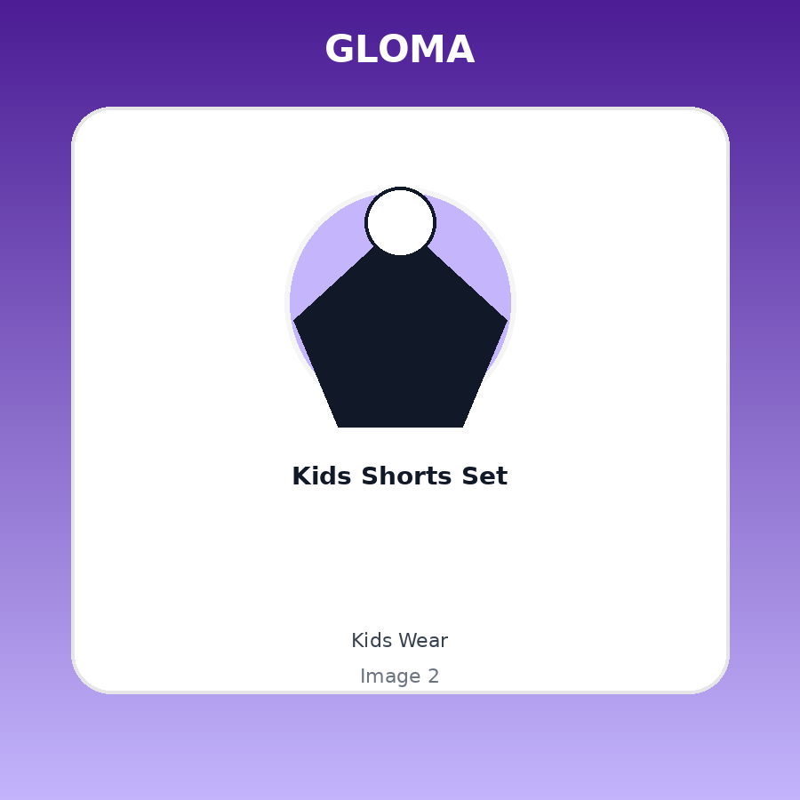 Kids Shorts Set — Angle picture 1