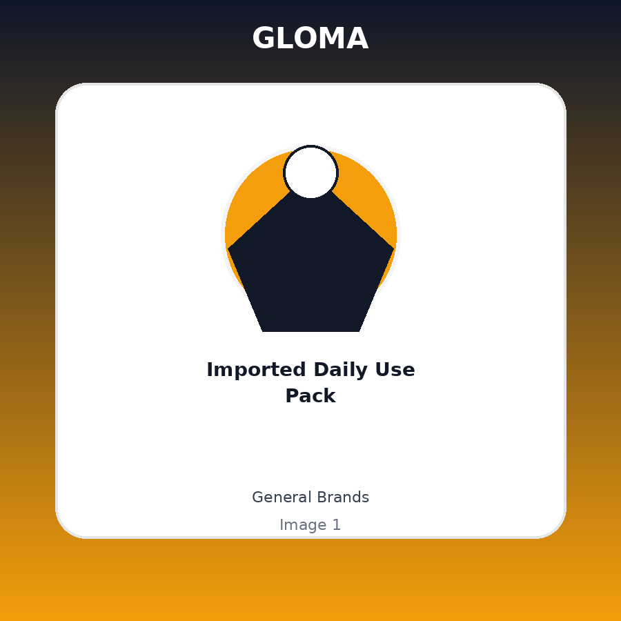 Imported Daily Use Pack