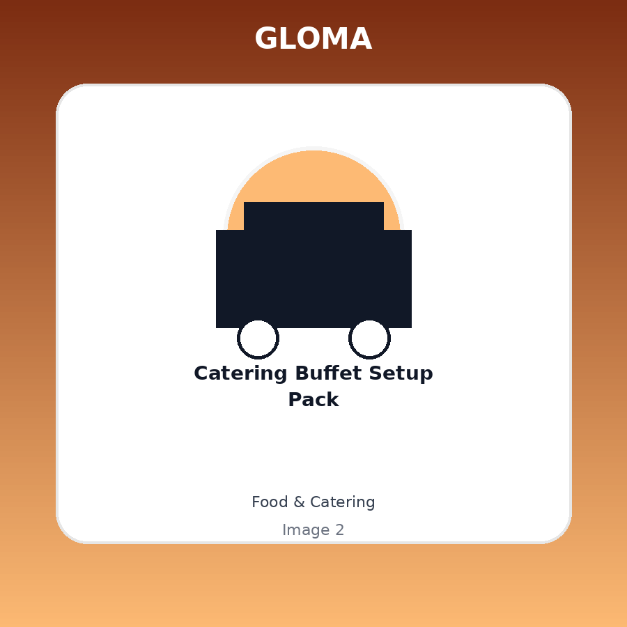 Catering Buffet Setup Pack — Angle picture 1