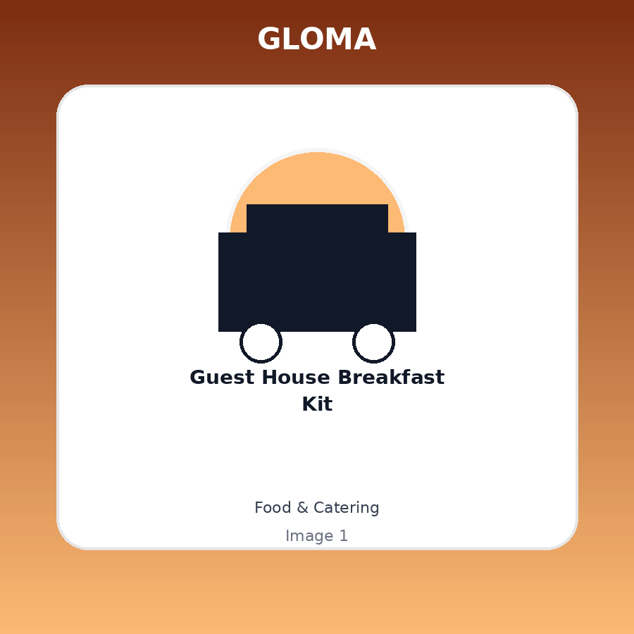 Guest House Breakfast Kit
