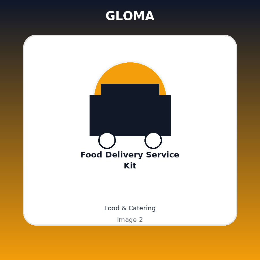 Food Delivery Service Kit — Angle picture 1